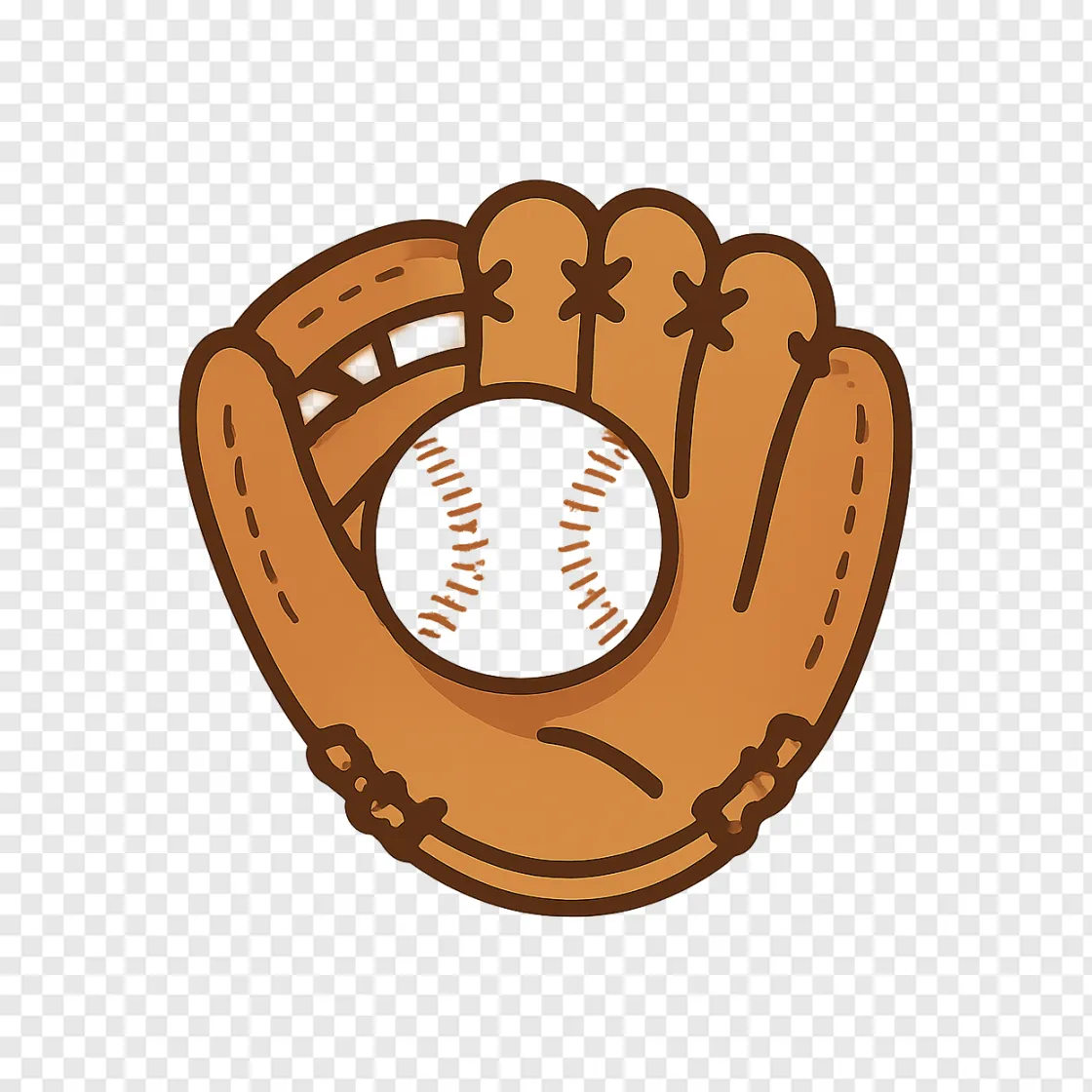 Little League Baseball Glove PNG Transparent