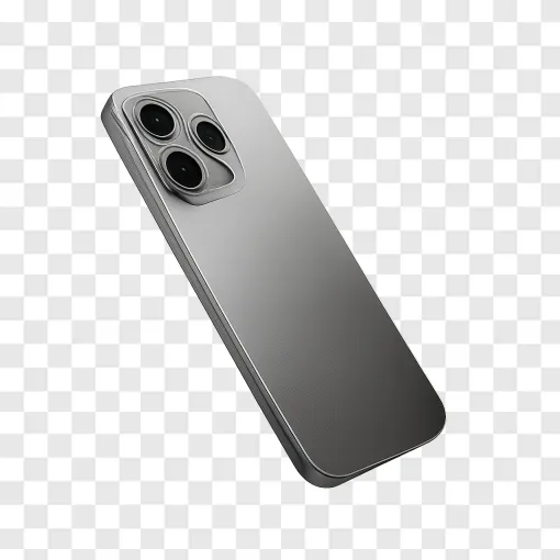 Sleek IPhone Mockup PNG For Tech Designs