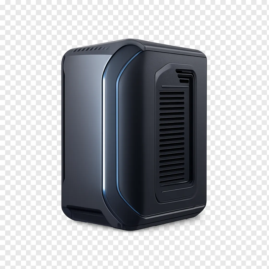 High-Performance Mini PC Hardware Transparent PNG