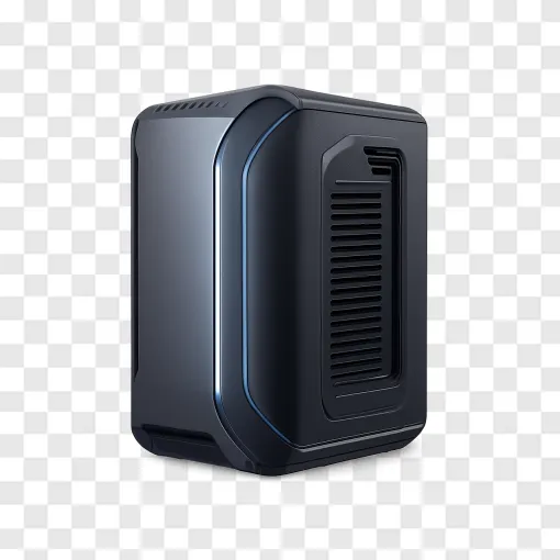 High-Performance Mini PC Hardware Transparent PNG