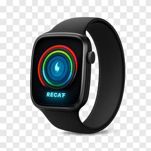 Smartwatch PNG Concept With AI Feature
