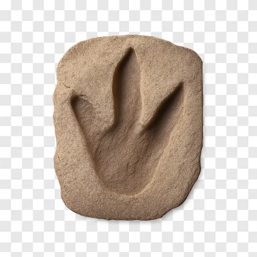 T. Rex Footprint PNG Transparent Image