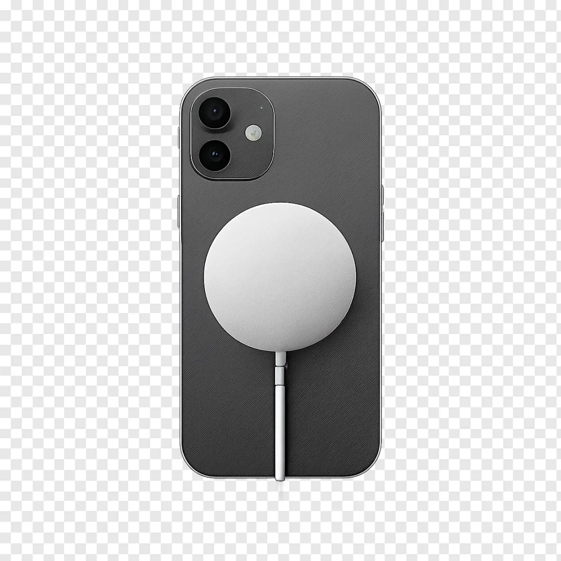 MagSafe Wireless Charger PNG Icon Transparent Background