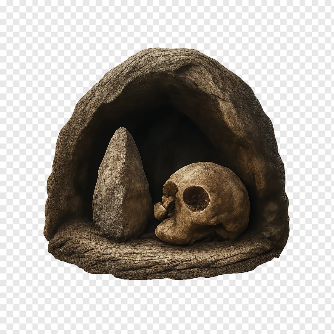Prehistoric Cave Artifact PNG Free Download
