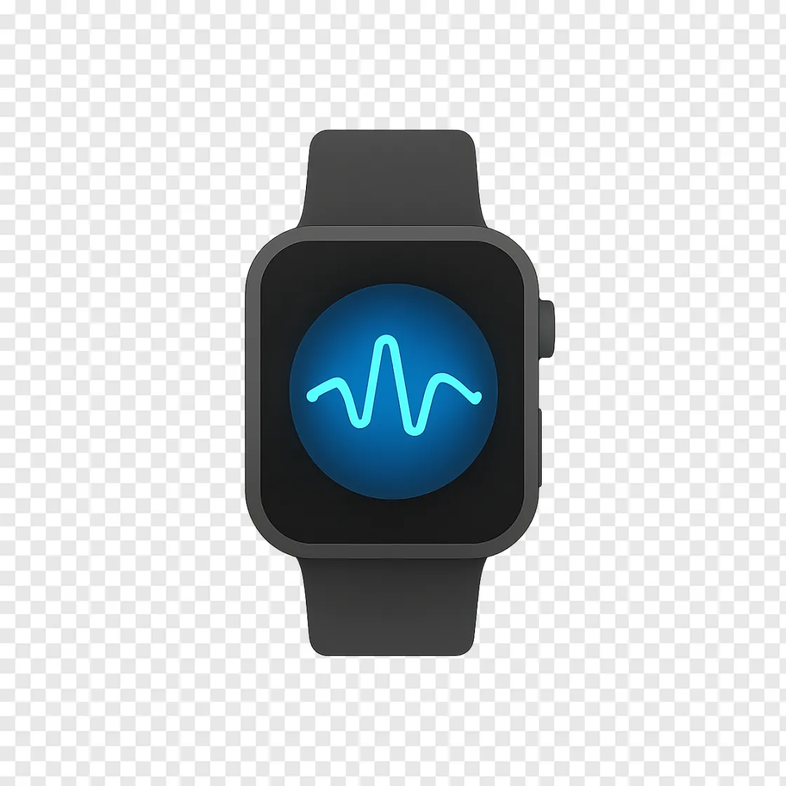 Smartwatch AI Assistant PNG Transparent Image