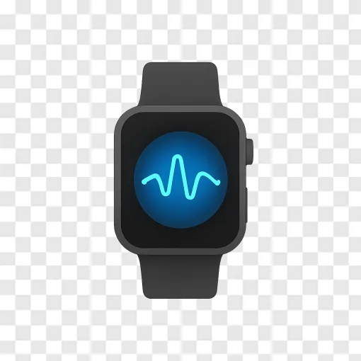 Smartwatch AI Assistant PNG Transparent Image