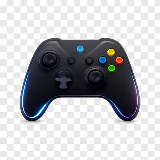 Gaming Controller PNG Transparent Image