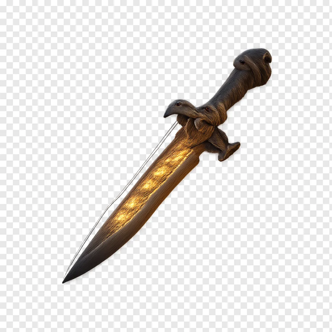 Fantasy Dagger PNG Icon For Design Projects