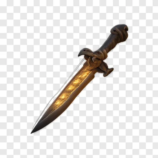 Fantasy Dagger PNG Icon For Design Projects