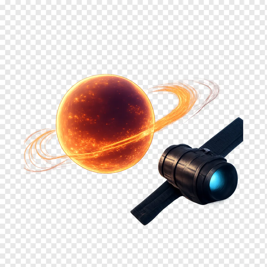 Exoplanet PNG: Deep Space Planet Transparent Image