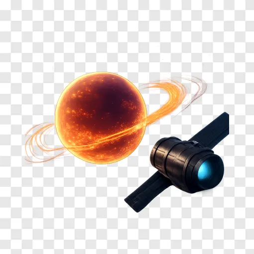 Exoplanet PNG: Deep Space Planet Transparent Image