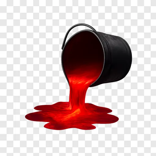 Carrie Horror Movie Bucket PNG Transparent Image