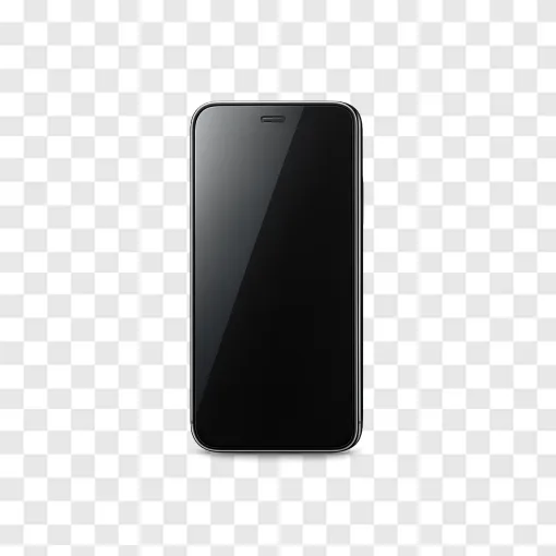 Futuristic Smartphone Mockup PNG