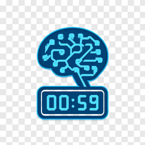 Future AI Neural Network PNG Graphic