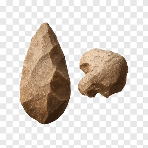 Denisovan Fossils And Ancient Tools PNG