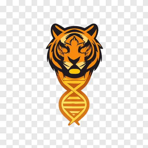 Big Cat DNA And Wildlife PNG Image For Conservation Design