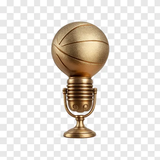 Basketball Championship Trophy PNG