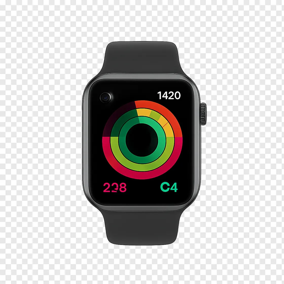 Modern Smartwatch PNG Image For Tech Designs