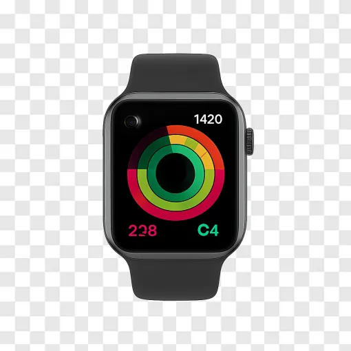 Modern Smartwatch PNG Image For Tech Designs