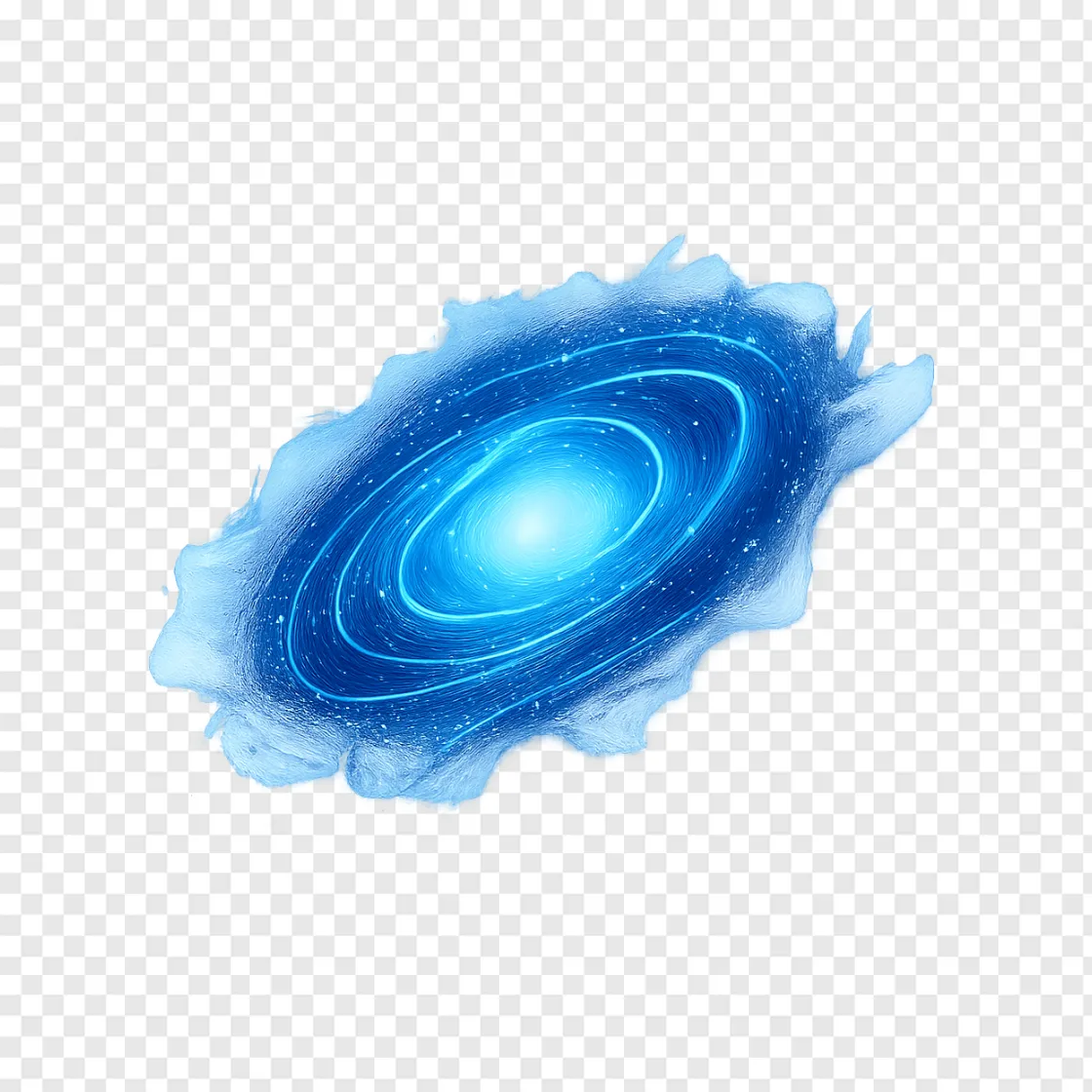 Mysterious X-Ray Cosmic Object PNG Transparent Background