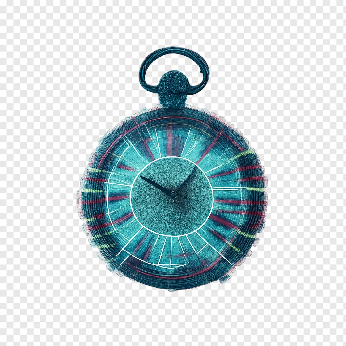Time Glitch PNG: Futuristic Physics Concept Graphic