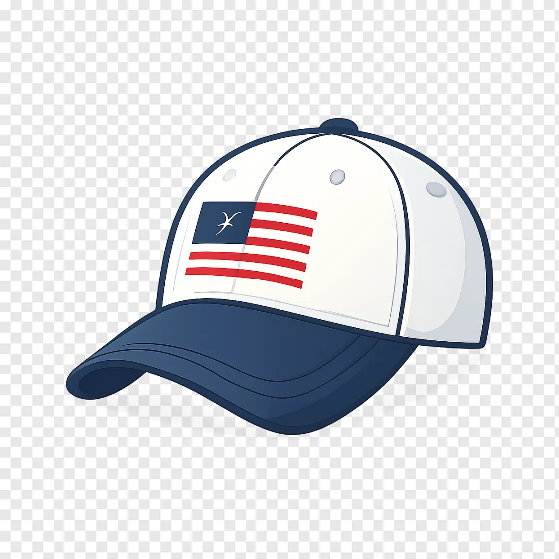 Classic Baseball Cap PNG Transparent Background
