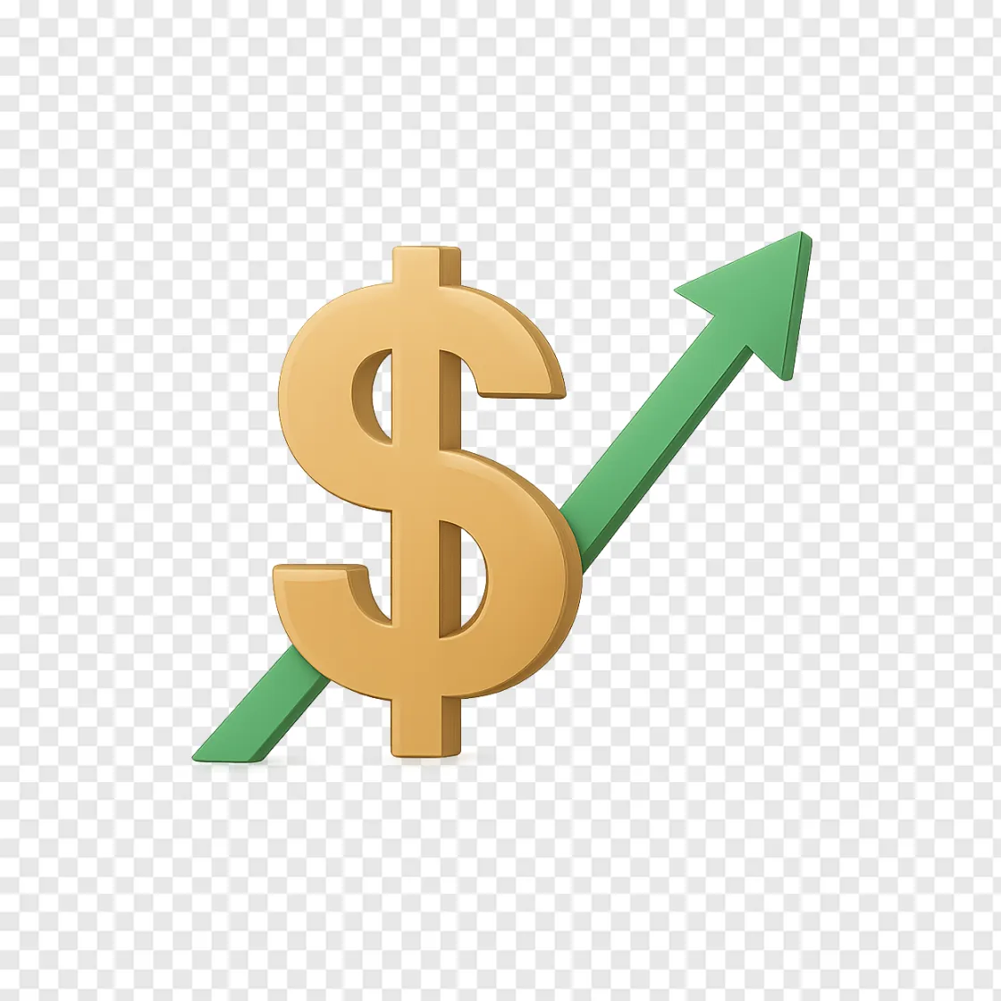 Interest Rates Increase Trend PNG Image