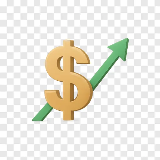Interest Rates Increase Trend PNG Image
