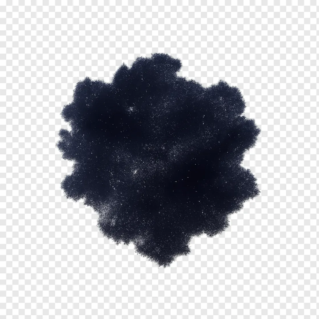 Dark Galaxy Transparent Background PNG