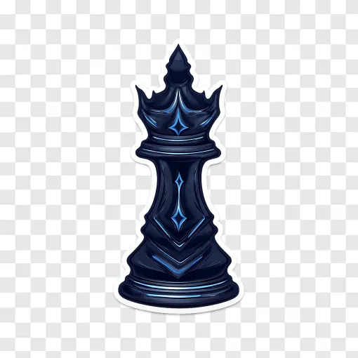 Dark Fantasy Chess Piece PNG Transparent Background