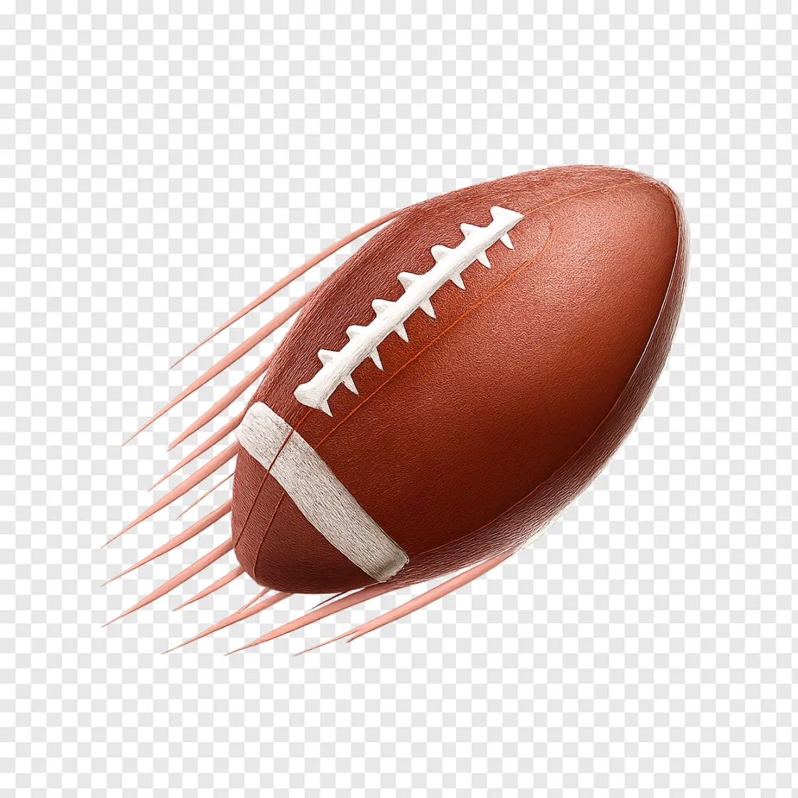 American Football Transparent PNG Image