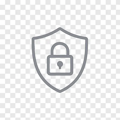 Online Child Safety Shield PNG Transparent Image