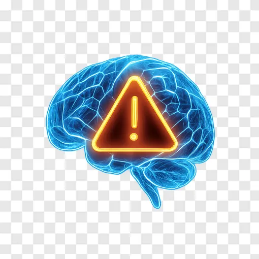 AI Warning Concept PNG Transparent Image