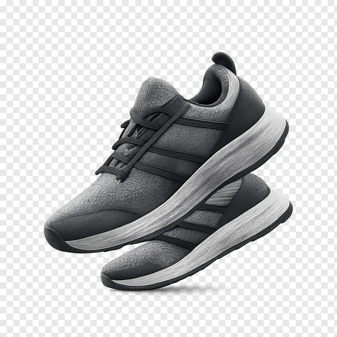 Walking Shoes PNG Isolated Transparent Background