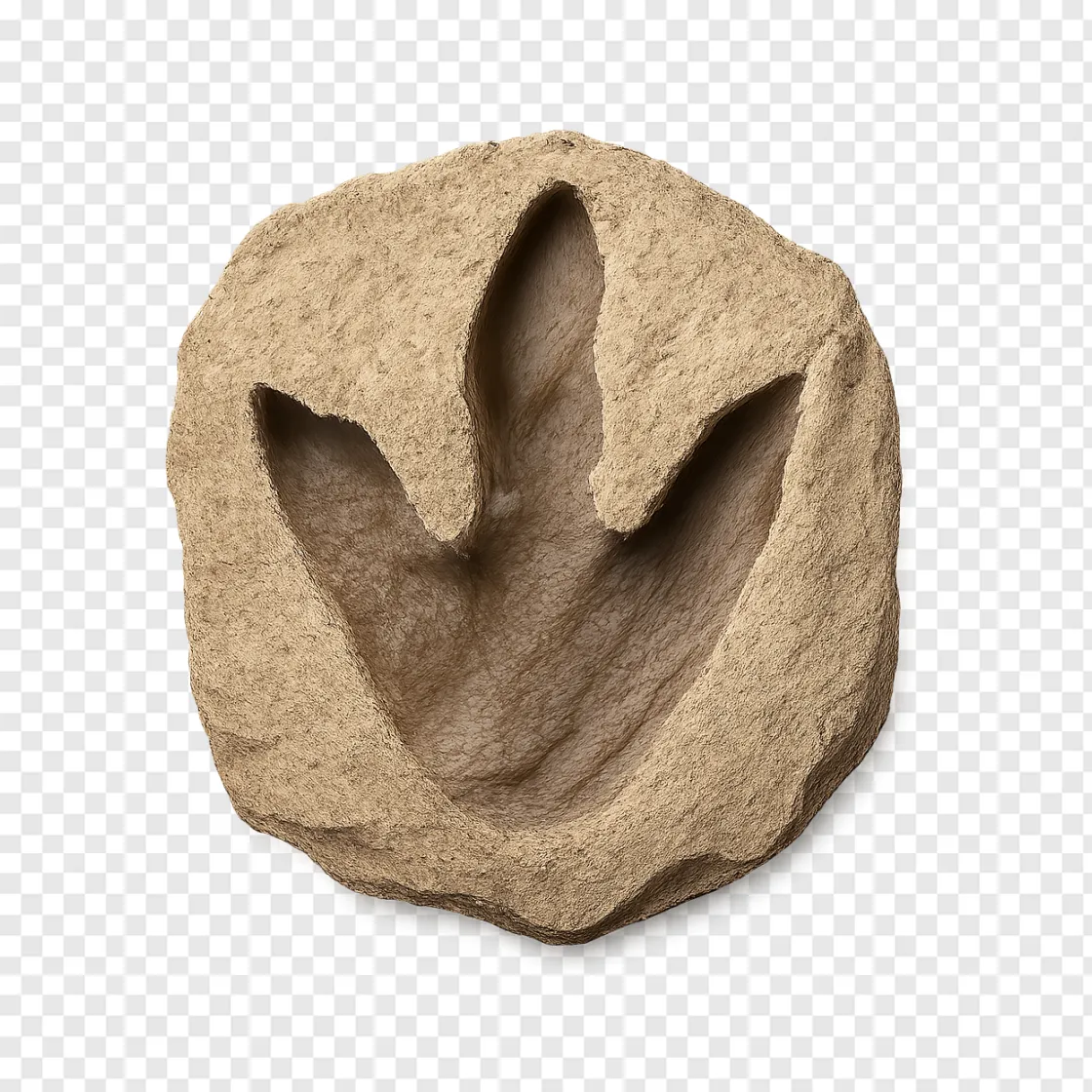 T-Rex Footprint PNG Free Download