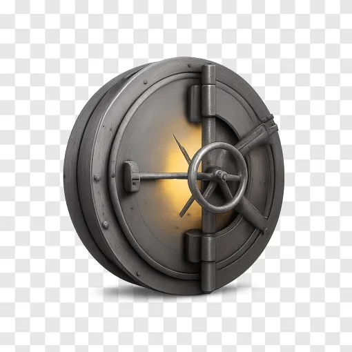 Bank Vault Door PNG Transparent Image