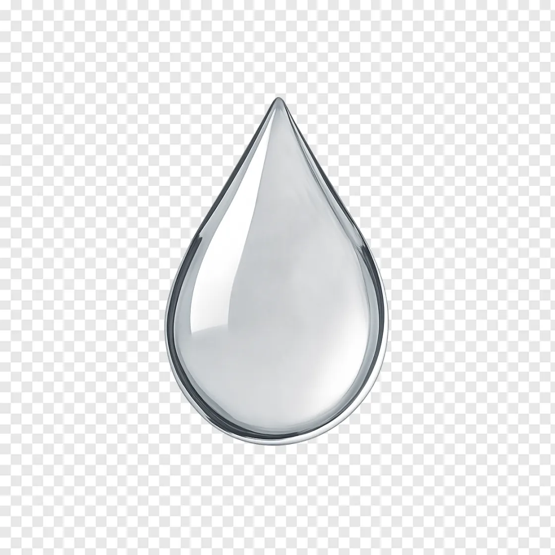 Water Droplet PNG Transparent Background
