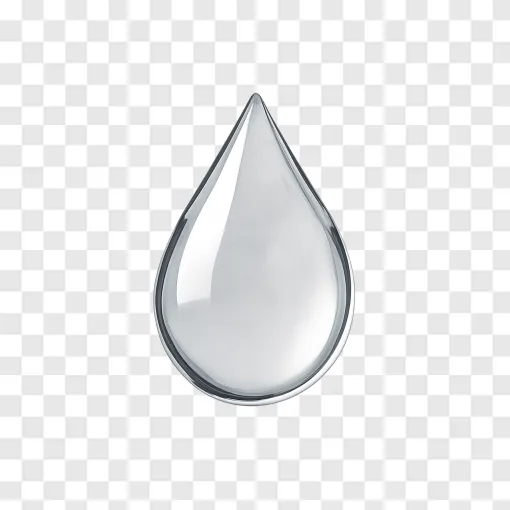 Water Droplet PNG Transparent Background