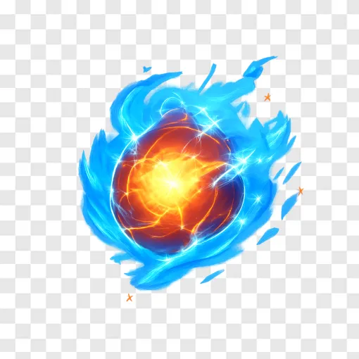 Fantasy Monster Ball PNG Design For Gamers