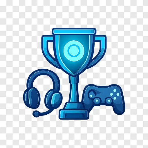 Esports Championship Trophy PNG