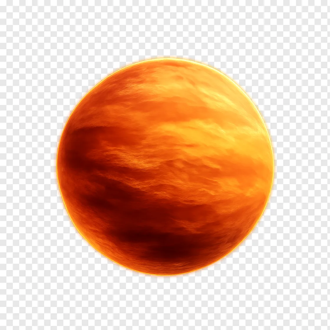 Venus Planet PNG Transparent Background