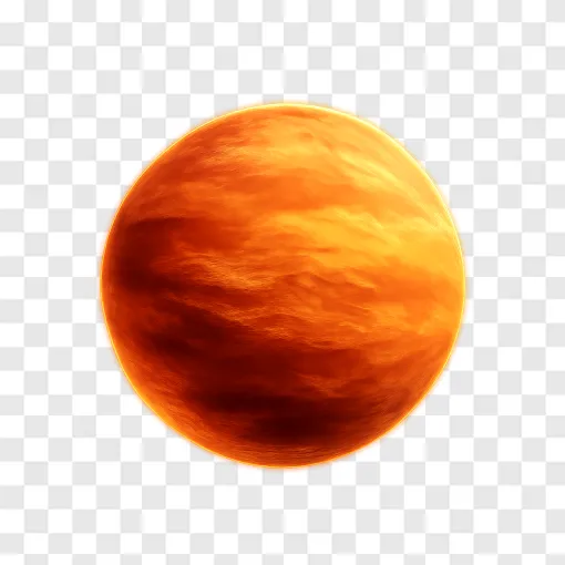 Venus Planet PNG Transparent Background