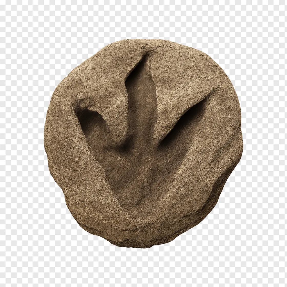 T-Rex Footprint PNG Transparent Image