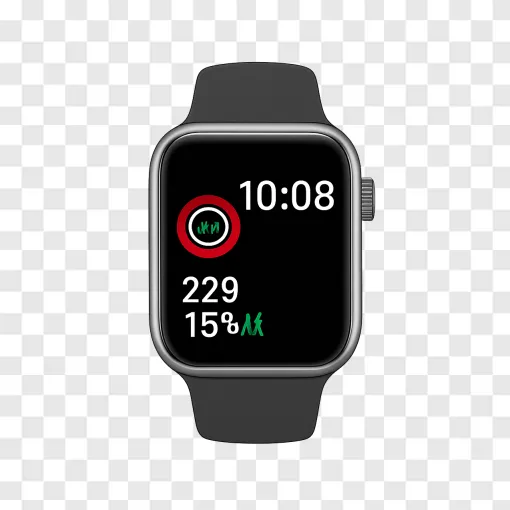 Modern Smartwatch PNG Image For Tech Designs
