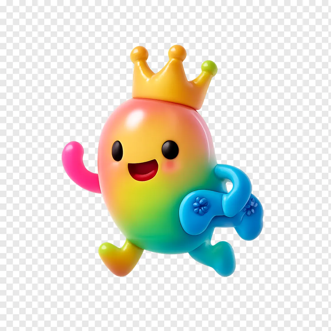 Party Game Character PNG - Free Transparent Image