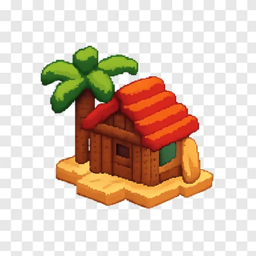 Minecraft Summer Base PNG Transparent Image