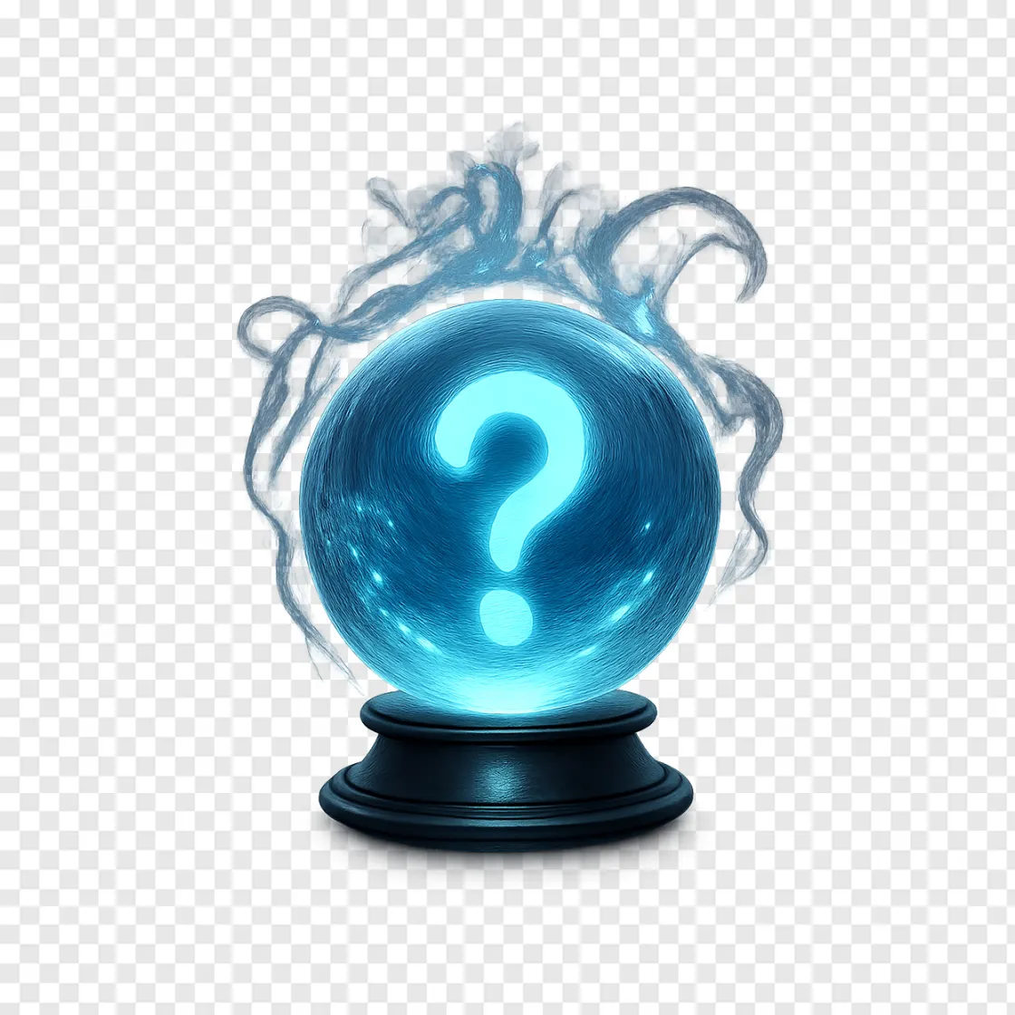 Magical Crystal Ball PNG Transparent Background