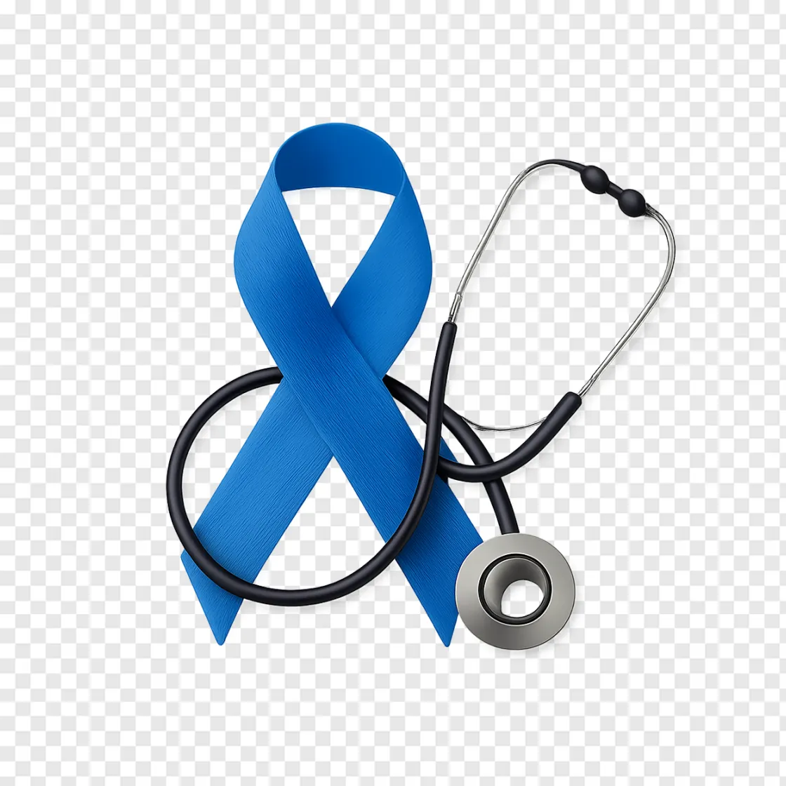 Prostate Cancer Awareness Ribbon PNG Image