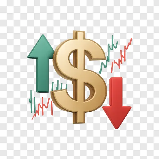 Financial Market Trends PNG Transparent Image