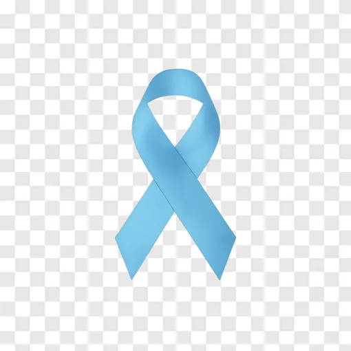 Prostate Cancer Awareness Ribbon PNG